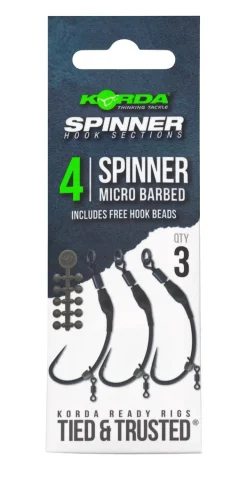 Korda Spinner Hook Sections Weerhaakloos