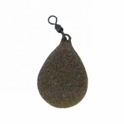Korda Textured Coated Lead Flat Pear Swivel