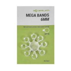 Korum Mega Bands 8mm (8pcs)