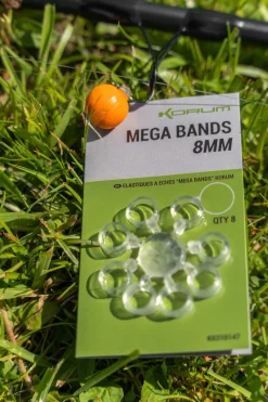 Korum Mega Bands 8mm (8pcs)