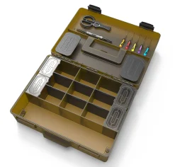 Korum Mega Blox Fully Loaded Tacklebox (Incl. Baiting Tools!)