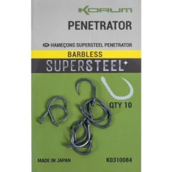 Korum Penetrator Hook, 10 stuks!