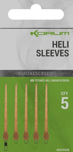 Korum Smokescreen Heli Sleeves (5 Stuks)