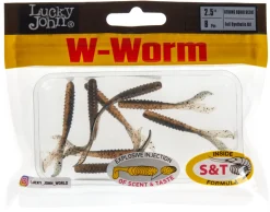 Lucky John W-Worm 6.4cm (8 Stuks)