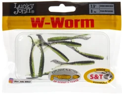 Lucky John W-Worm 6.4cm (8 Stuks)