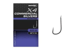 Matrix X4 Commercial Silvers Witvis Haken Weerhaakloos (10 Stuks)