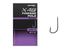 Matrix X4B Finesse Pole Witvis Haken (10 Stuks)