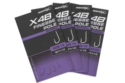 Matrix X4B Finesse Pole Witvis Haken (10 Stuks)