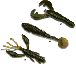 M-WAR Creature Bait Party Pack Pumpkin, 9 stuks!