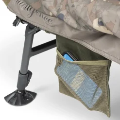 Nash Indulgence HD40 Sleep System 8 Legs Camo Emperor Stretcher (Incl. Dekbed)