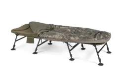 Nash Indulgence HD40 Sleep System 8 Legs Camo Stretcher (Incl. Dekbed)