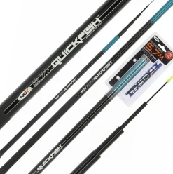 NGT Quickfish Combo Elasticated Vaste Hengel 5.7m (Incl. Tuigje & Onthaker)