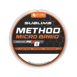 Nytro Sublime Pe-X8 Method Microbraid Hook Link (50m)