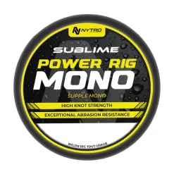 Nytro Sublime Power Rig Mono Nylon Witvis Onderlijnmateriaal 100m