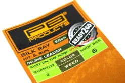 PB Products R2G Inline SR Leader 90 / Shot on the Hook Overloaded Rig (90cm) (2 Stuks)