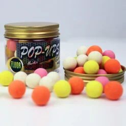 Pro Elite Baits Gold Fluor Pop Ups 14-15mm (50g)