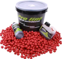 Pro Line Hi-Instant Fish&Krill Pakket met boilies, bait steam, complex fish liquid en een emmer!