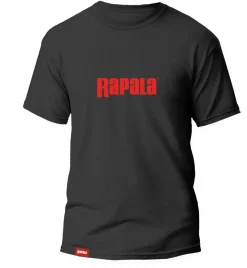 Rapala Black Red Logo T-Shirt