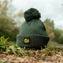 Ridgemonkey APEarel ThermaPro Waterproof Bobble Hat Green