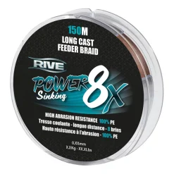 Rive Power 8X Sinking Braid 150m Gevlochten Lijn