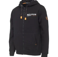 Savage Gear Urban Zip Hoodie Black Ink
