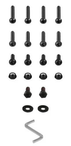 Seanox Stainless Steel Black Boat Rail Mount