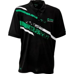 Sensas Stripes Black Polo T-Shirt