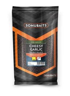 Sonubaits Cheesy Garlic Halibut Pellets (900g)
