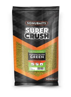 Sonubaits Supercrush Green Groundbait Lokvoer (2kg)