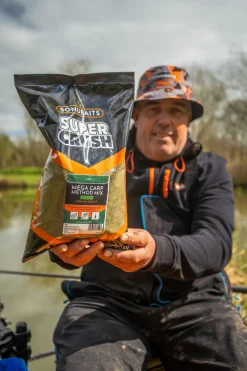 Sonubaits Supercrush Mega Carp Method Mix Green Lokvoer (2kg)