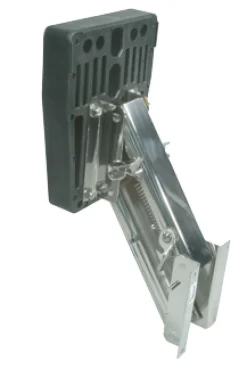 Springfield RVS Buitenboordmotorstoel Klapbaar (Max. 30kg)