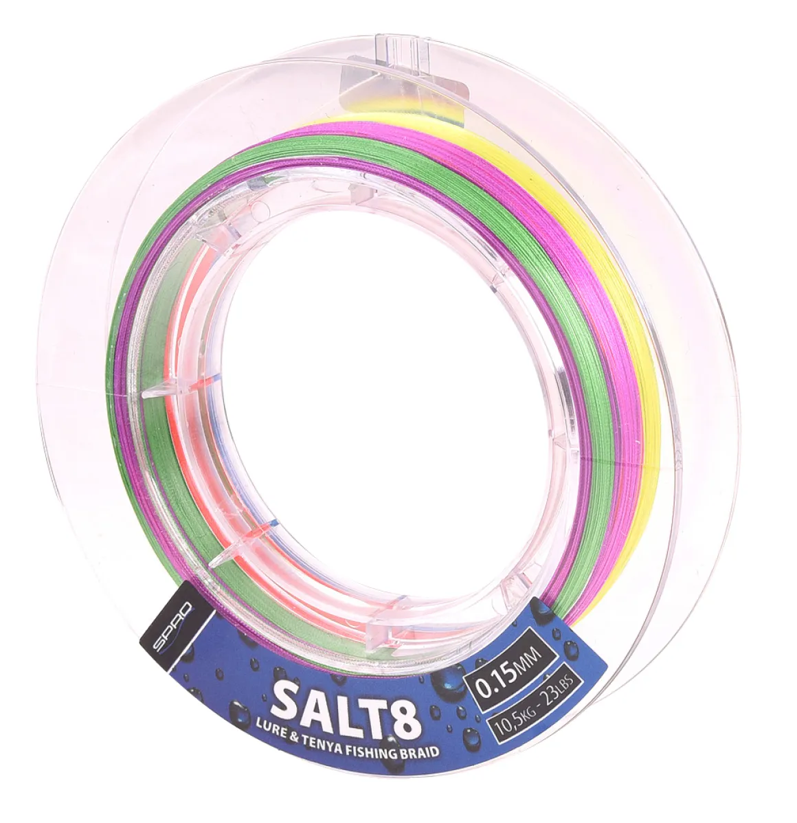 Spro Salt8 Multicolor Gevlochten Lijn 150m