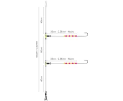 Spro Salt Rig 21 Luminous Beads
