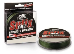 Sufix 832 Braid L.Vis Green Gevlochten Lijn (250m)