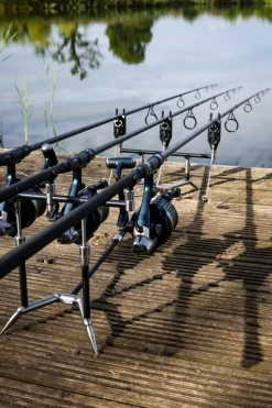 Summit Tackle Low Pro Adjustable Pod 3 Rod Black Edition