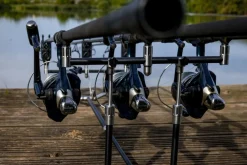 Summit Tackle Low Pro Adjustable Pod 3 Rod Black Edition
