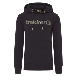 Trakker CR Logo Hoody Black Camo Vistrui