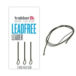 Trakker Leadfree Leader 3 Pack 45lb (75cm) (3 Stuks)