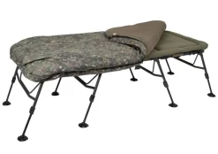 Trakker RLX 8 Wide Camo Bed System Stretcher (Incl. Slaapzak)