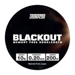 Tronixpro Blackout Clear Zeevis Onderlijnmateriaal 200m