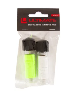 Ultimate Aas Elastiek Wit & Fluo (2 Stuks)