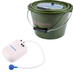Ultimate Baitfish Bucket & Air Pump Set