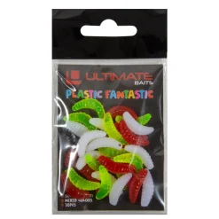 Ultimate Baits Maggots Imitatie Aas (30pcs)