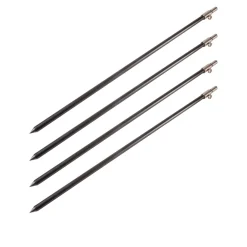 Ultimate Black Aluminium Bankstick Set (4 Stuks)