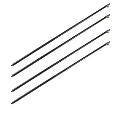 Ultimate Black Aluminium Bankstick Set (4 Stuks)