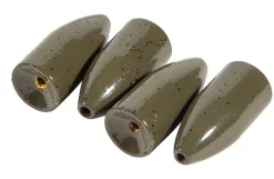 Ultimate Brass Bullet Weight Green Pumpkin (4-6pcs)
