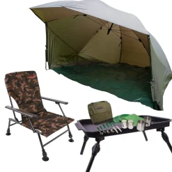 Ultimate Brolly & Comfort Chair Set