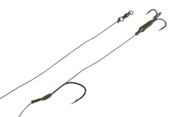 Ultimate Catfish Rig Double Hook # 6/0 Single + 3/0 Treble