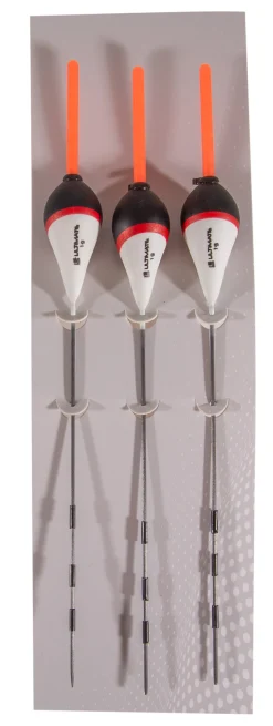 Ultimate Coarse 'Float 1' Witvis Dobbers (3 Stuks)