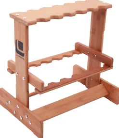 Ultimate Compact Wooden Rod Rack